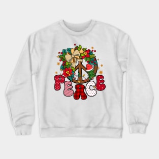 Peace on Earth Christmas Crewneck Sweatshirt